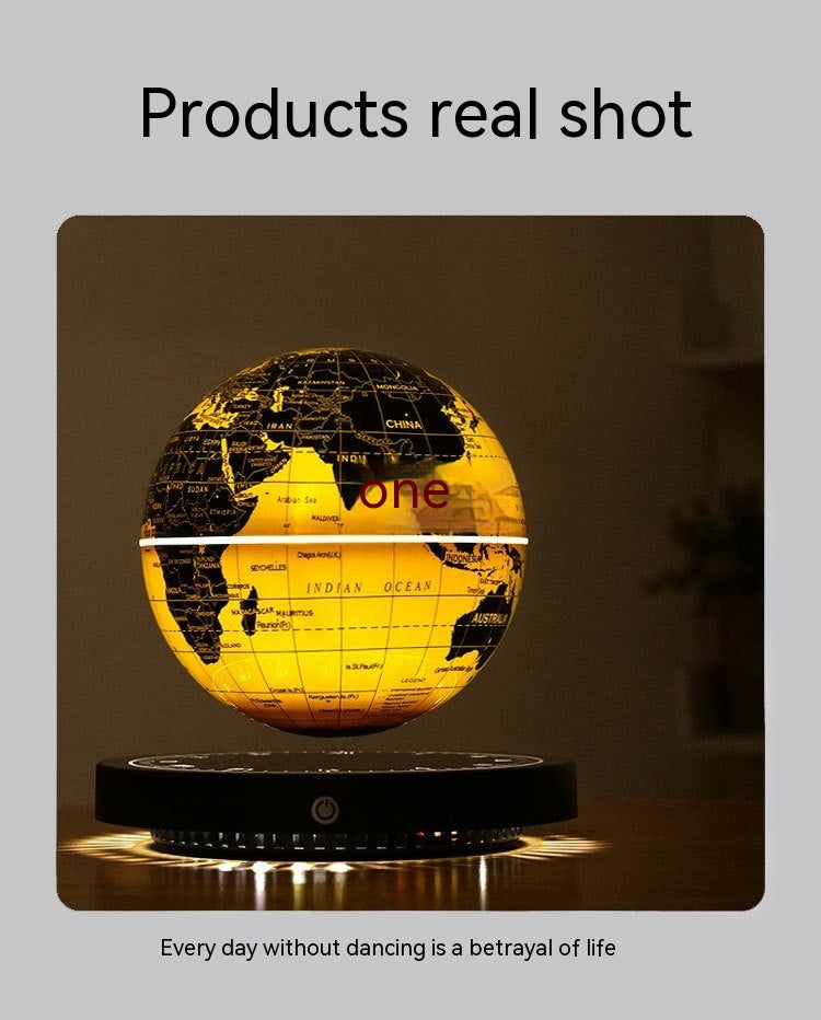 Globe Lévitation Magnétique 3D – Lampe de Nuit