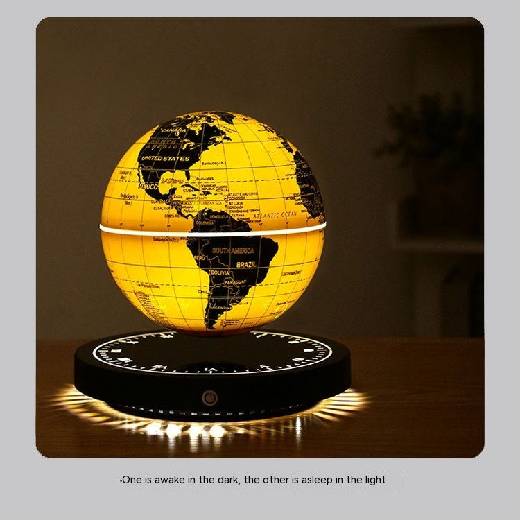Globe Lévitation Magnétique 3D – Lampe de Nuit