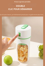 Mixeur Portable USB – Blender & Presse-Agrumes Sans Fil