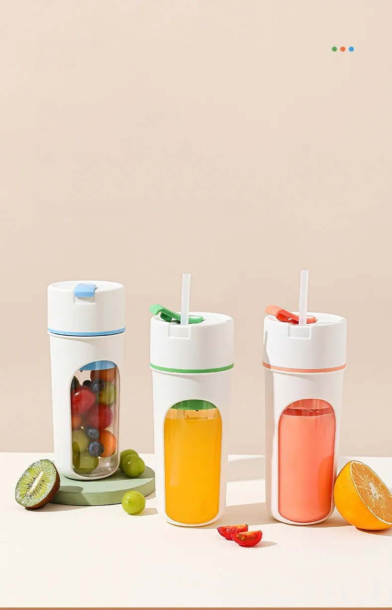 Mixeur Portable USB – Blender & Presse-Agrumes Sans Fil