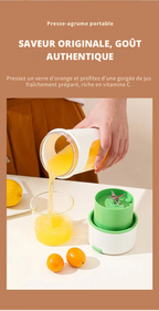 Mixeur Portable USB – Blender & Presse-Agrumes Sans Fil